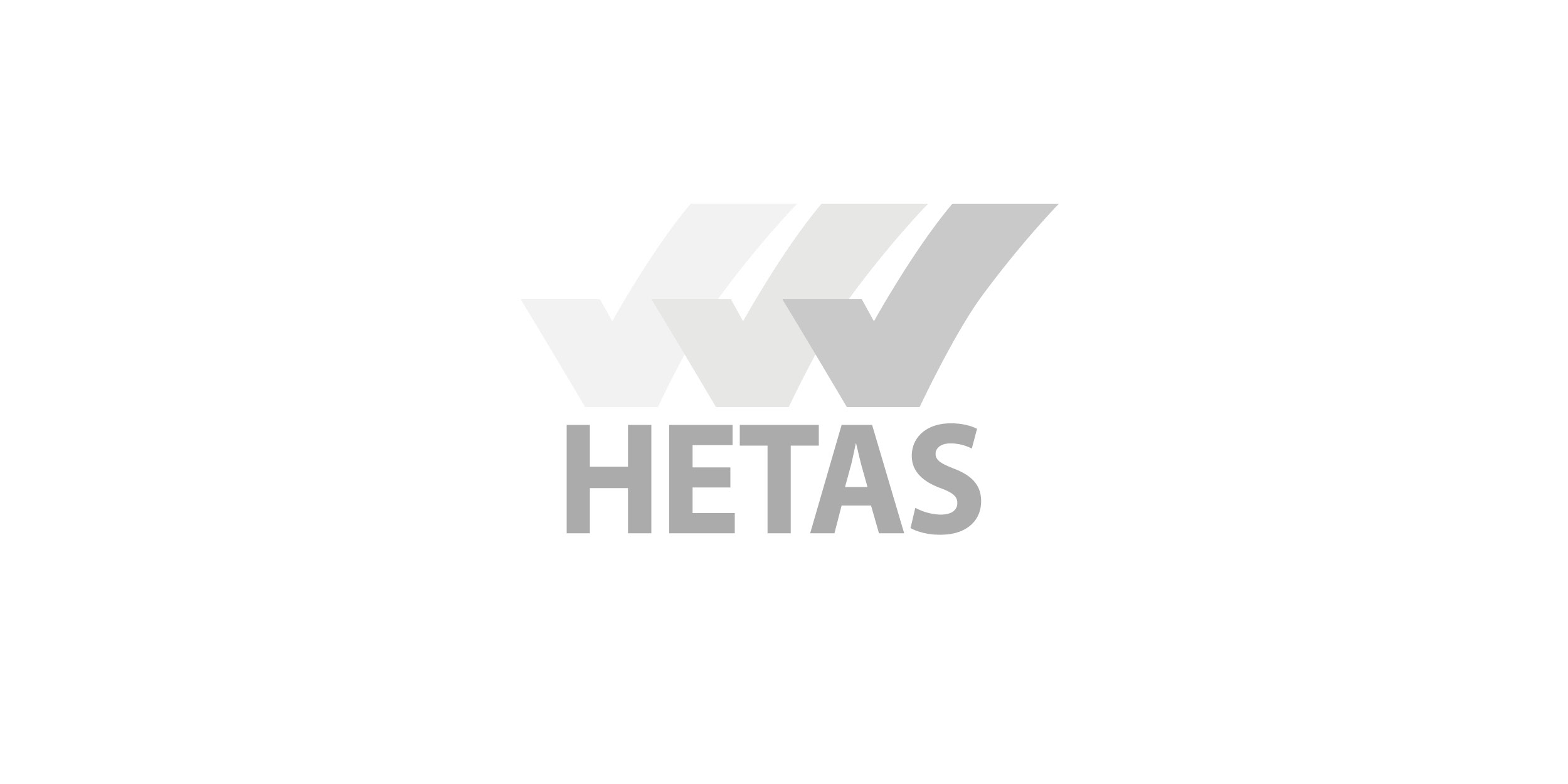 Hetas Logo Gray