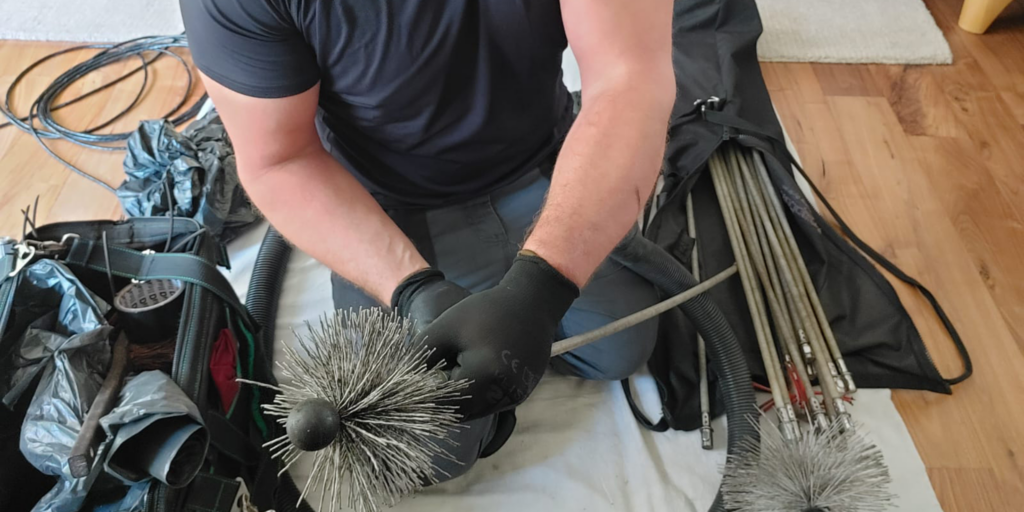 Chimney sweep equipment – everything you need to sweep a chimney