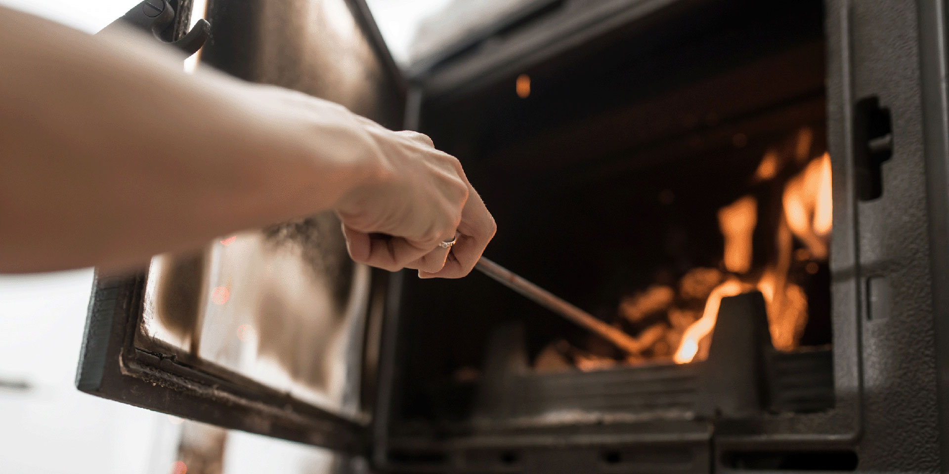 How to put out your log burner