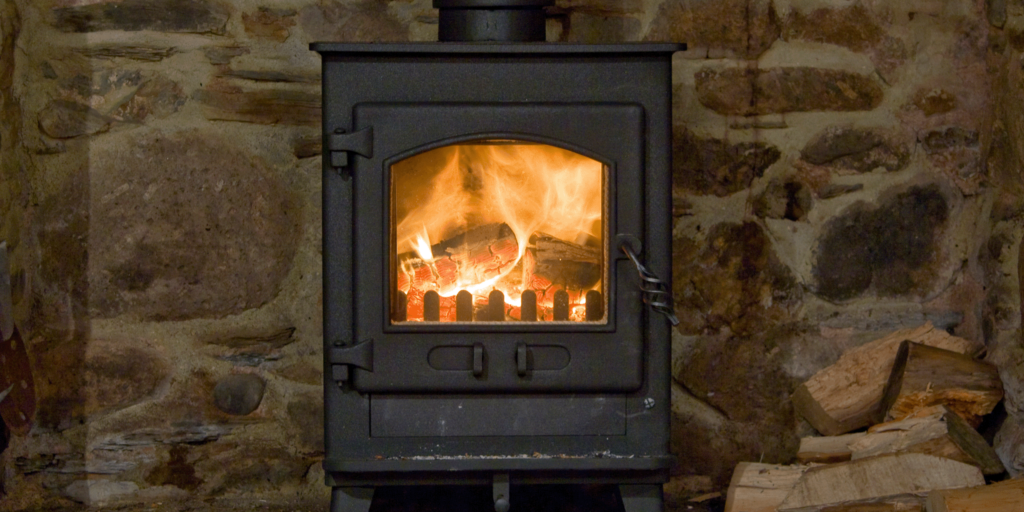 Why does my wood burner smell?